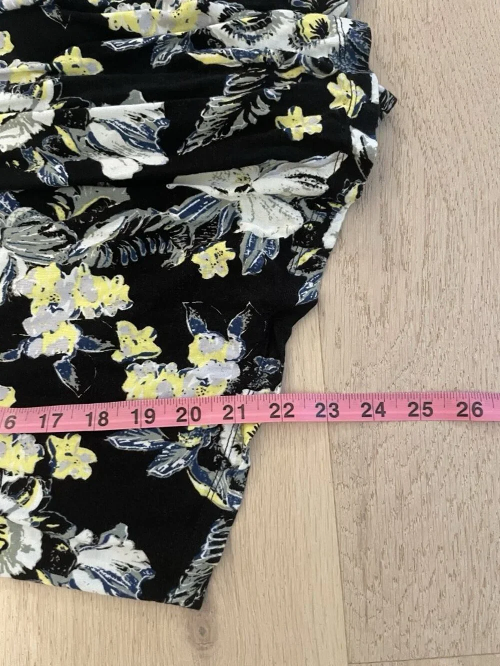 Free People Floral Baja Babe Cold Shoulder Top Flowy Blouse Boho Beach Peasant L